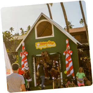 Casa do Papai Noel no Salinas Maceió