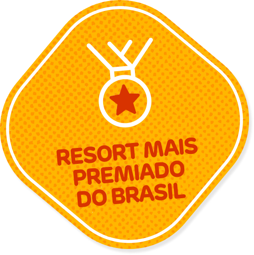 Resort mais premiado do Brasil.
